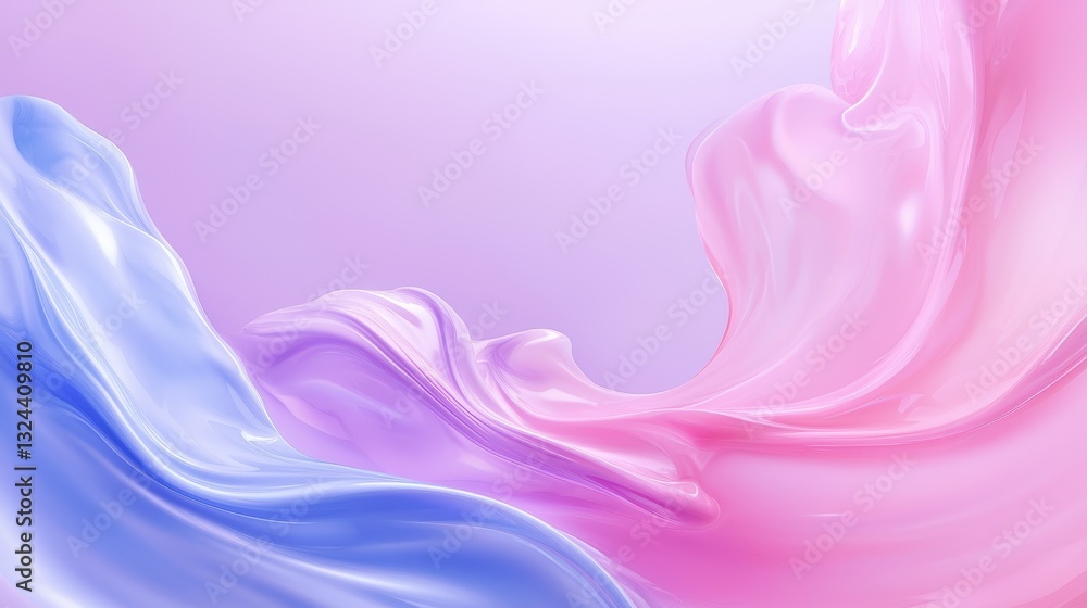 Poster abstract fluid art, swirling colors and dynamic patterns in motion mesmerizing