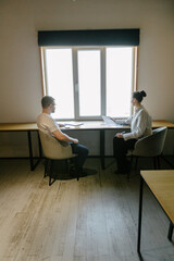 office workers doing paperwork