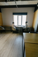 office workers doing paperwork