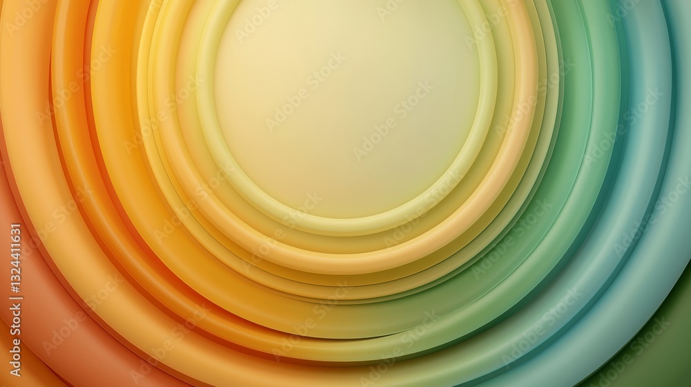 Poster colorful abstract background with a circular design. perfect for websites, presentations and social 