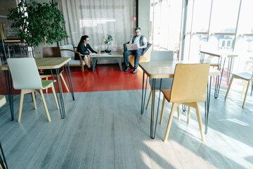 office workers doing paperwork