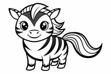 Coloring book black vector