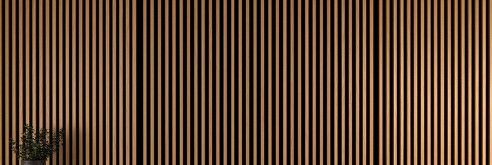 Create an inviting atmosphere with vertical wood accents.