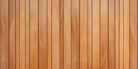 Fototapeta premium Elegant wooden panel background with vertical planks and natural grain design