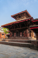 Nepal Kathmandu's historic center with its temples and architecture