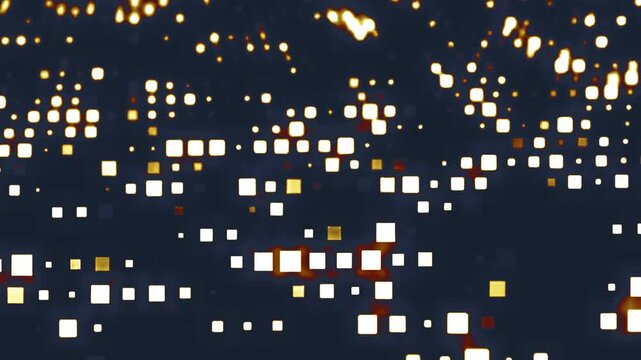 flowing cubes