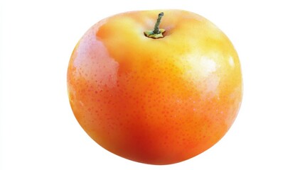 Simple watercolor orange fruit isolated on a white background. png