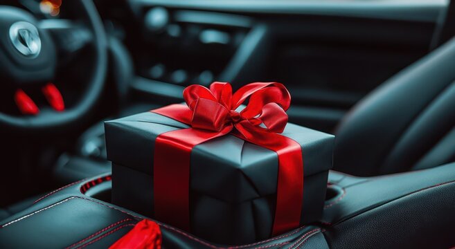 Make your road trip memorable with a special present waiting in the seat.