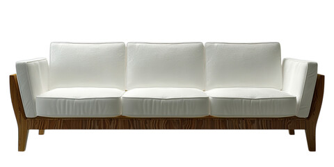 sofa isolated on white