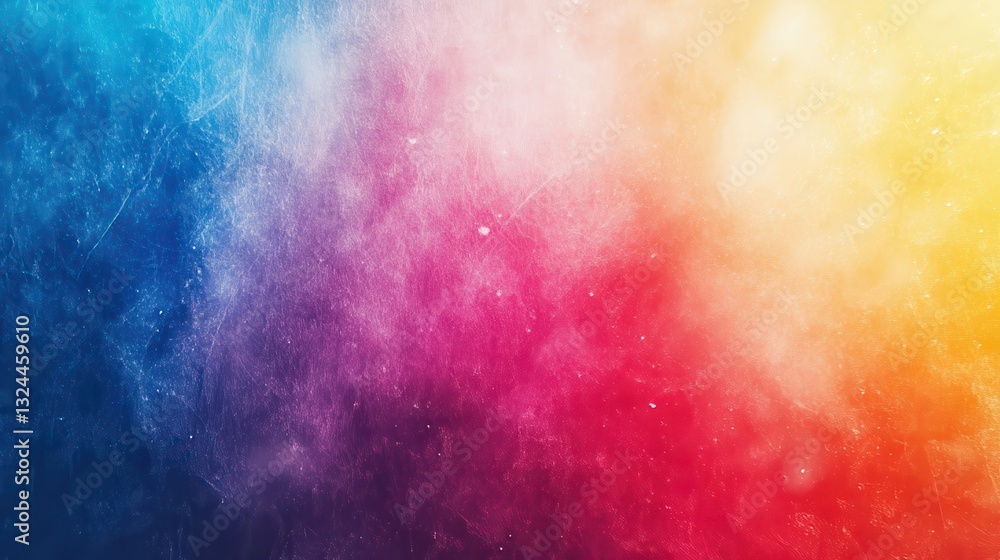 Aufkleber blurred abstract grainy color gradient background noise texture poster design