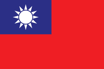 National flag of Taiwan