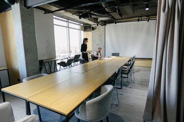Fototapeta premium office workers working together