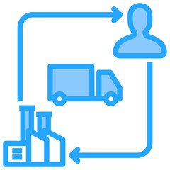 Supply Chain Icon