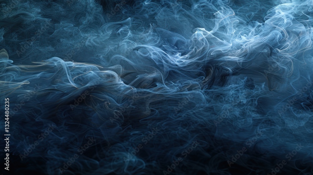 Poster soft textures and smoky visuals merge beautifully to create an immersive and artistic atmosphere in 