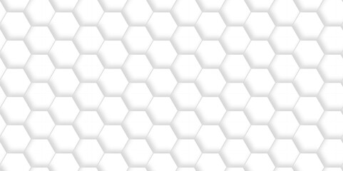 Vector white hexagonal background. Luxury White Pattern. wallpaper Illustration. Futuristic abstract honeycomb mosaic white background. geometric mesh cell texture. modern futuristic wallpaper.	