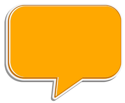 Cartoon Speech Bubble with a Fun and Playful Design