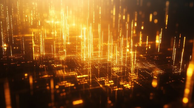 Stockmarket online trading chart candlestick on crypto currency platform. Stock exchange financial market price candles graph data pattern analysis concept. Computer screen closeup background