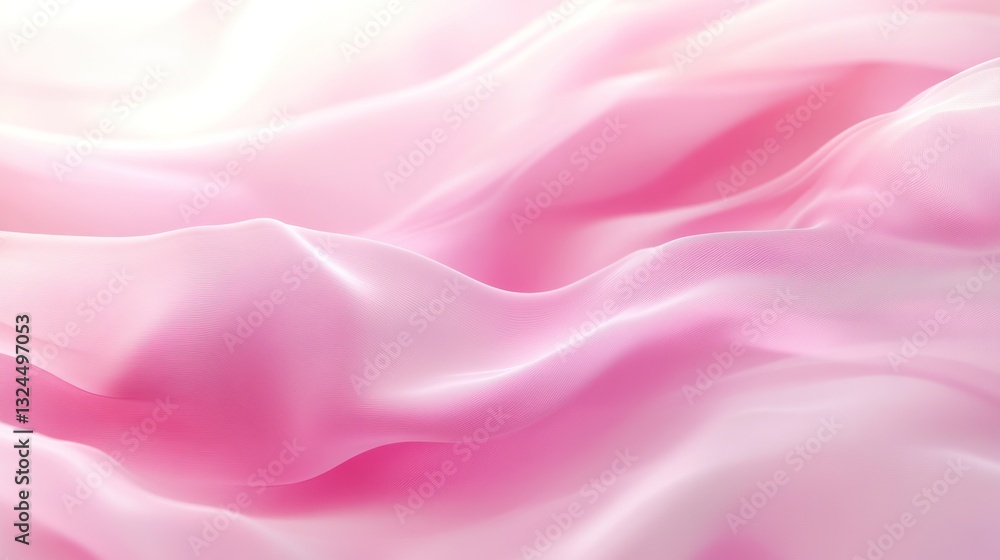 Aufkleber soft pastel pink background with subtle gradients creating a calm and serene atmosphere, perfect for
