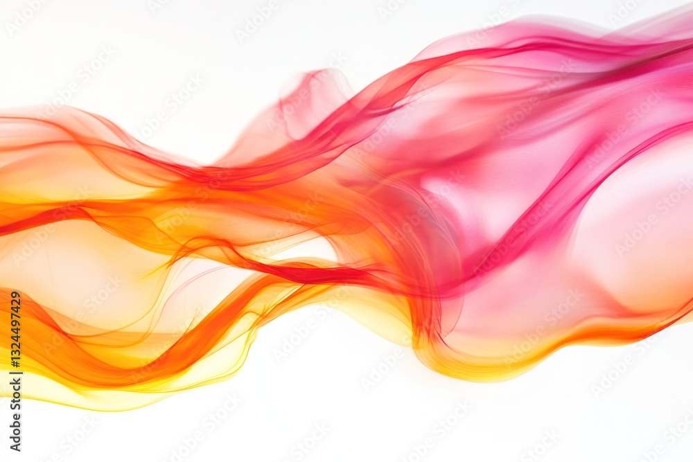 Poster subtle and dynamic gradient background showcasing a blend of bold reds, oranges, and yellows in a sm