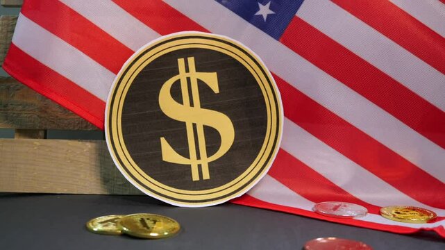 Doge Icon Flag Crypto 4