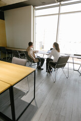 office workers working together