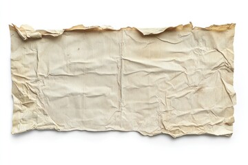 Fototapeta premium Vintage textured paper with a cardboard-like surface, featuring visible creases and weathered edges