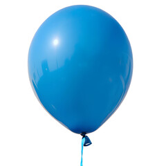 Blue Balloon isolated on Transparent Background