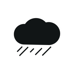 Rainy sharp icon