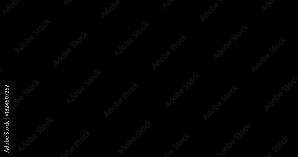 Poster pop up button animation of subscribe icon on transparent background with magical effect. 4k animatio