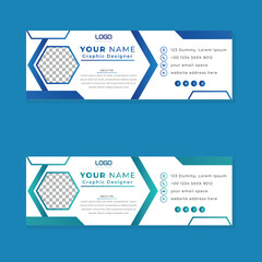 E-mail Signature minimalistic and clean for your business