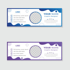 E-mail Signature minimalistic and clean for your business