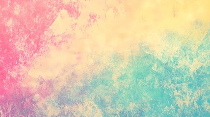 Obraz premium Yellow blue red gradient abstract background illustration.