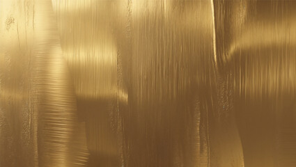 Seamless gold texture with a brushed metal finish. Fine, uniform streaks create a polished yet industrial look. Warm, rich golden hue with realistic reflections. Ideal for backgrounds, design material