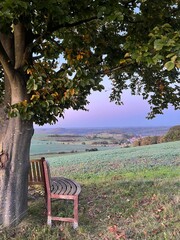 Blick von der Salzunger Botenfrau zum Thüringer Wald