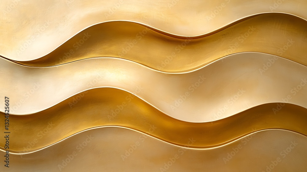 Poster abstract gold wave background texture pattern