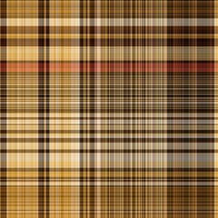Warm fall gingham tartan check seamless pattern. Woven classic variegated ombre check texture with fabric effect. Repeatable tile for fashion and home decor soft furnishing design. 
