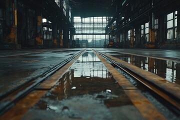 Industrial Train Track