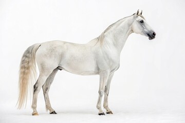 Obraz premium Lipizzaner horse isolated on white background