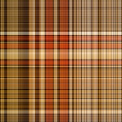 Warm fall gingham tartan check seamless pattern. Woven classic variegated ombre check texture with fabric effect. Repeatable tile for fashion and home decor soft furnishing design. 