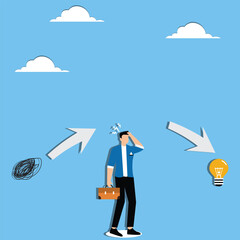 Thinking or problem solving process