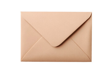 Versatile brown envelope for all occasions, cut out