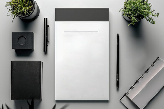 Minimalist resume template with a clean white background and bold black header. A professional design ideal for job applications, business portfolios, and corporate branding. - Powered by Adobe