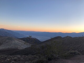 Sunset death valley