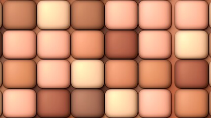 Skin tone squares mosaic for diversity theme or social justice post; gradient background