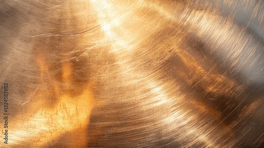 Poster textured view of scratched metallic surface with natural patina illuminated by soft diffused light