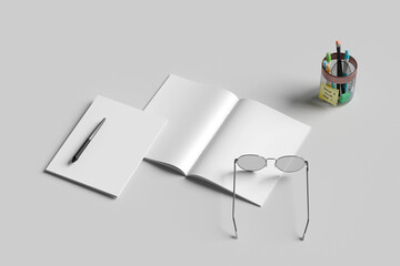 A4 magazine Mockup