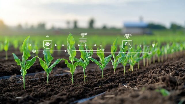 Innovative technologies are transforming the field of precision agriculture enabling data driven decision making and optimizing crop cultivation for increased efficiency and sustainability