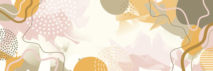 Abstract art background design. Template banner and cover.
