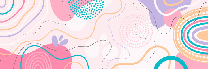 Abstract art background design. Template banner and cover.