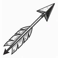 arrow marker isolated png mark hand draw
